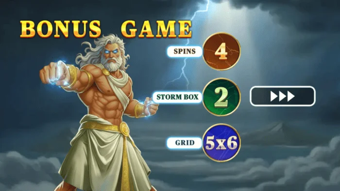 Pots of Power: Zeus - Grid diperkembangkan 5×6 dalam Hold & Win dengan Lightning Frames