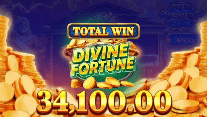Pots of Power: Zeus - Jumlah kemenangan berdasarkan hasil bonus